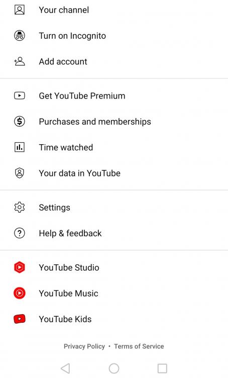 how to change banner image in youtube app